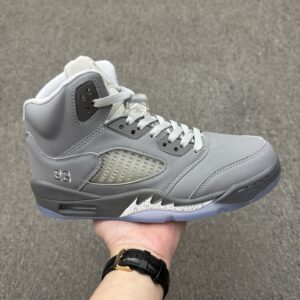 Air Jordan 5 Retro Wolf Grey High Top
