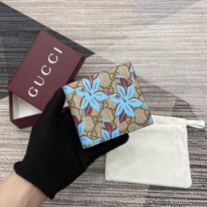 Wallet with GG Supreme pattern