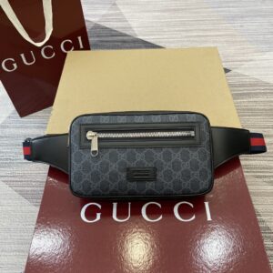 Belt bag with GG Supreme canvas