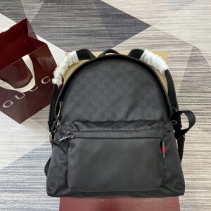 Gucci Black Nylon Backpack