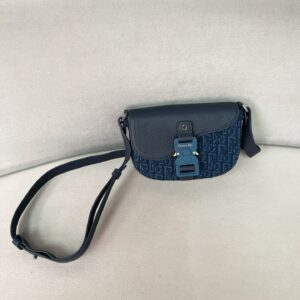 Men's saddle messenger bag mini