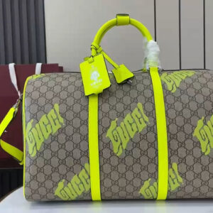 Gucci GG Print Travel Bag