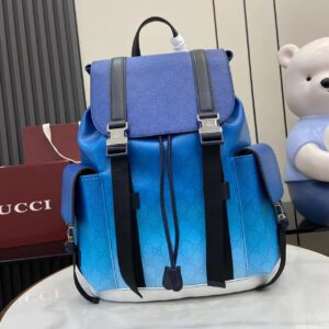 GG Monogram Gradient Blue Backpack