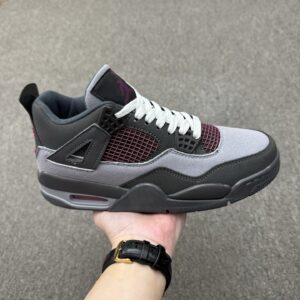 Air Jordan 4 Retro Grey Black Pink
