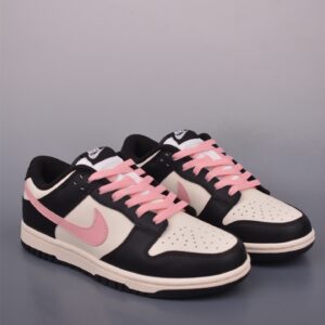 Nike SB Dunk Low White Black Pink Version