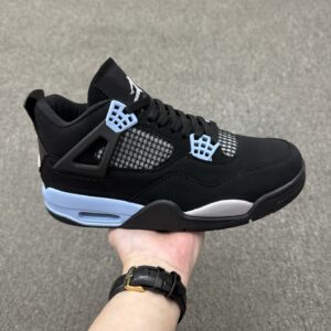 Air Jordan 4 Retro Black Blue Grey