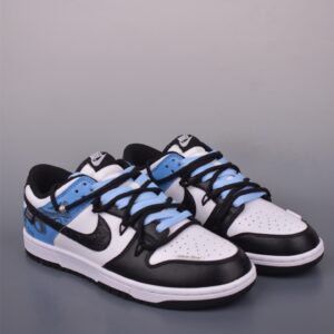 Nike SB Dunk Low White Blue Black Version