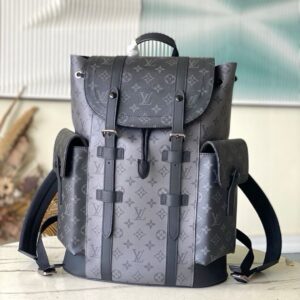 Christopher backpack with monogram canvas