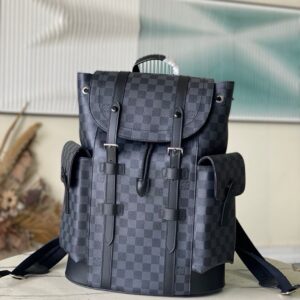 Christopher backpack with monogram canvas