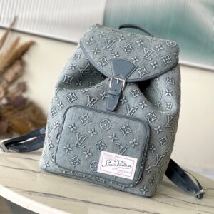 Montsouris denim backpack
