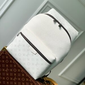 Discovery small backpack white monogram