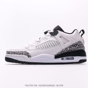 Jordan Spizike Low AJ white black colorway