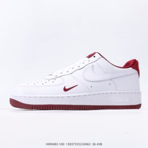 Nike Air Force 1 shoes with soft cushioning and elastic midsole design