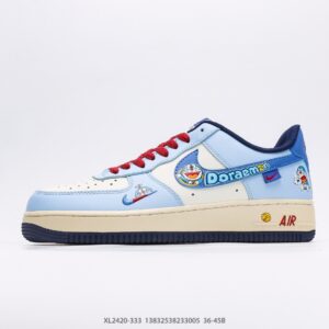 Nike Air Force 1 shoes with soft cushioning and elastic midsole design