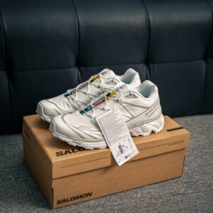 Outdoor Salomon trail running shoes