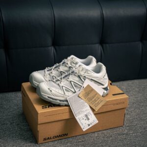 Outdoor Salomon trail running shoes