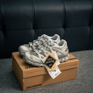 Outdoor Salomon trail running shoes