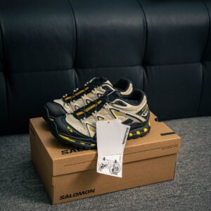 Outdoor Salomon trail running shoes
