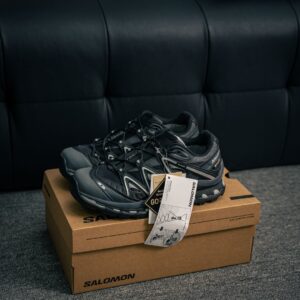 Outdoor Salomon trail running shoes