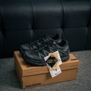 Outdoor Salomon trail running shoes